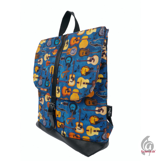 Mochila guitarras en color...
