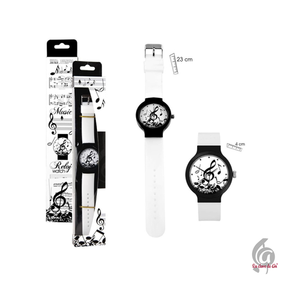 Reloj de pulsera musical