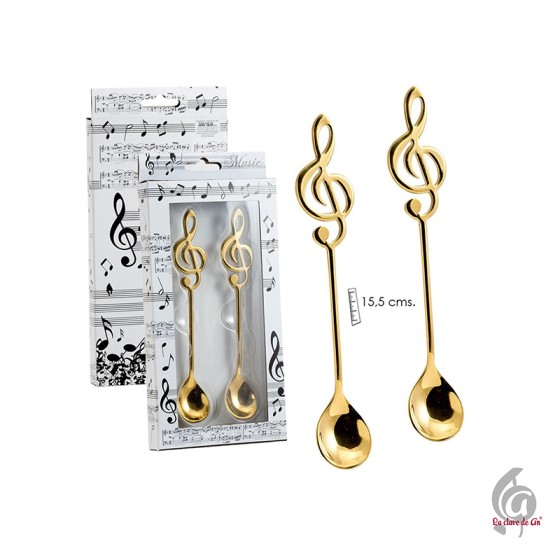 Set de dos cucharillas...