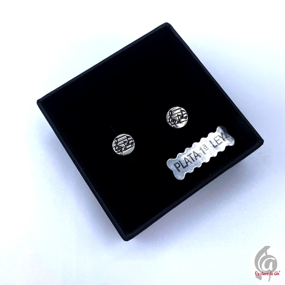 Mini pendientes de plata...