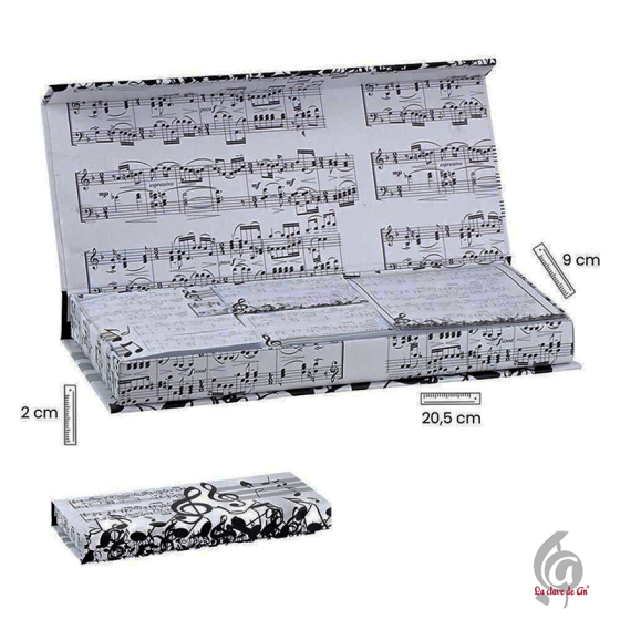 Caja post-it musicales