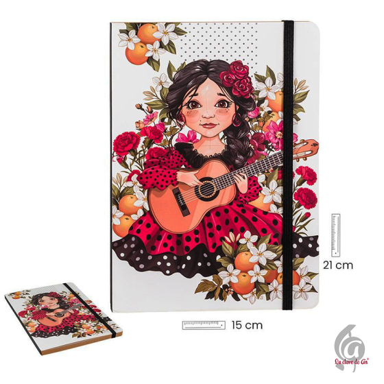 Libreta flamenca A5