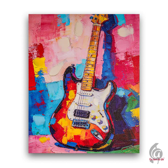 Cuadro decorativo guitarra...