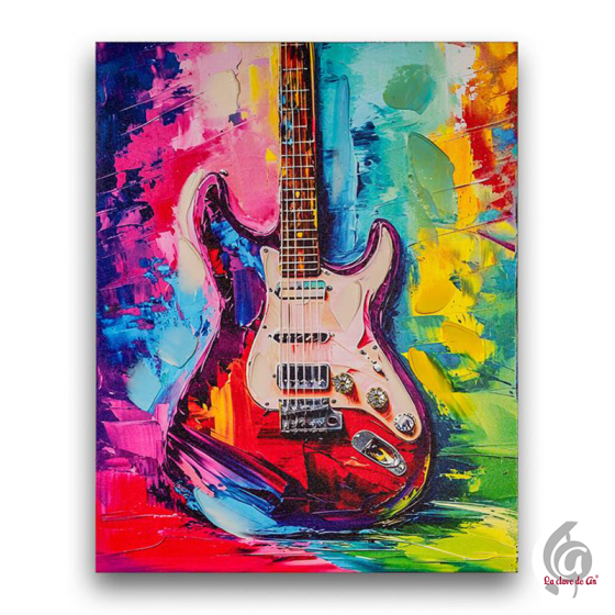 Cuadro decorativo guitarra...