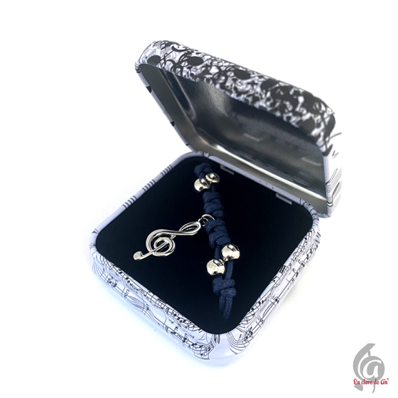 Pulsera musical azul