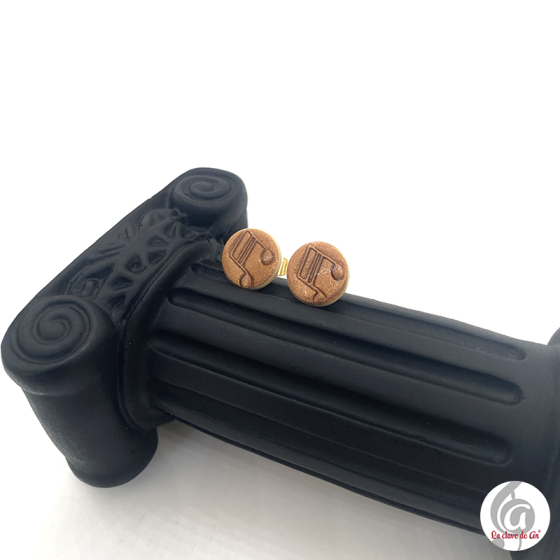 Mini pendientes redondos...